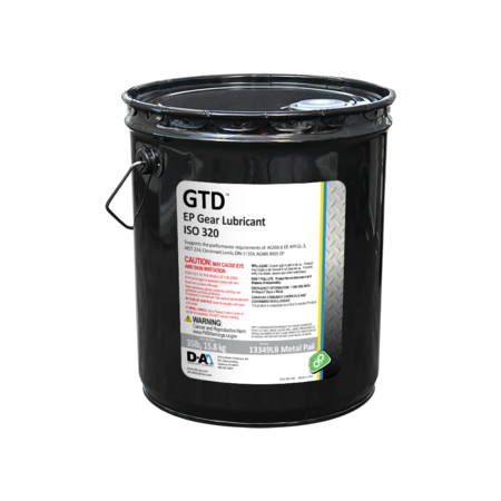 D-A LUBRICANT CO D-A GTD Gear Oil ISO 320 - 35 Lb Metal Pail 13349LB